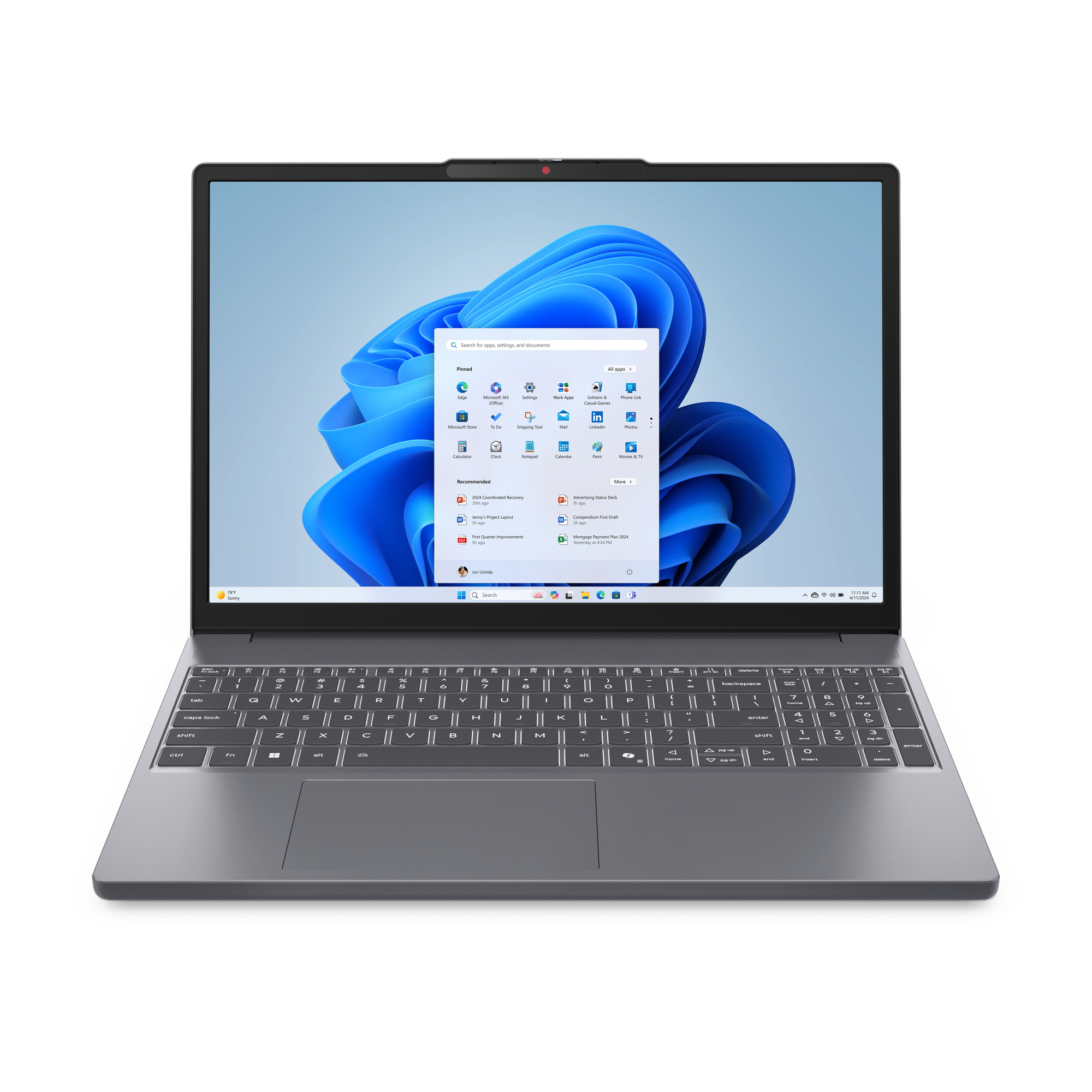 Notebook Lenovo Ideapad Slim 3I 15IRH10 Intel Core I7-13620H 8GB DDR5 SSD 512GB 15,3 HD Windows 1...