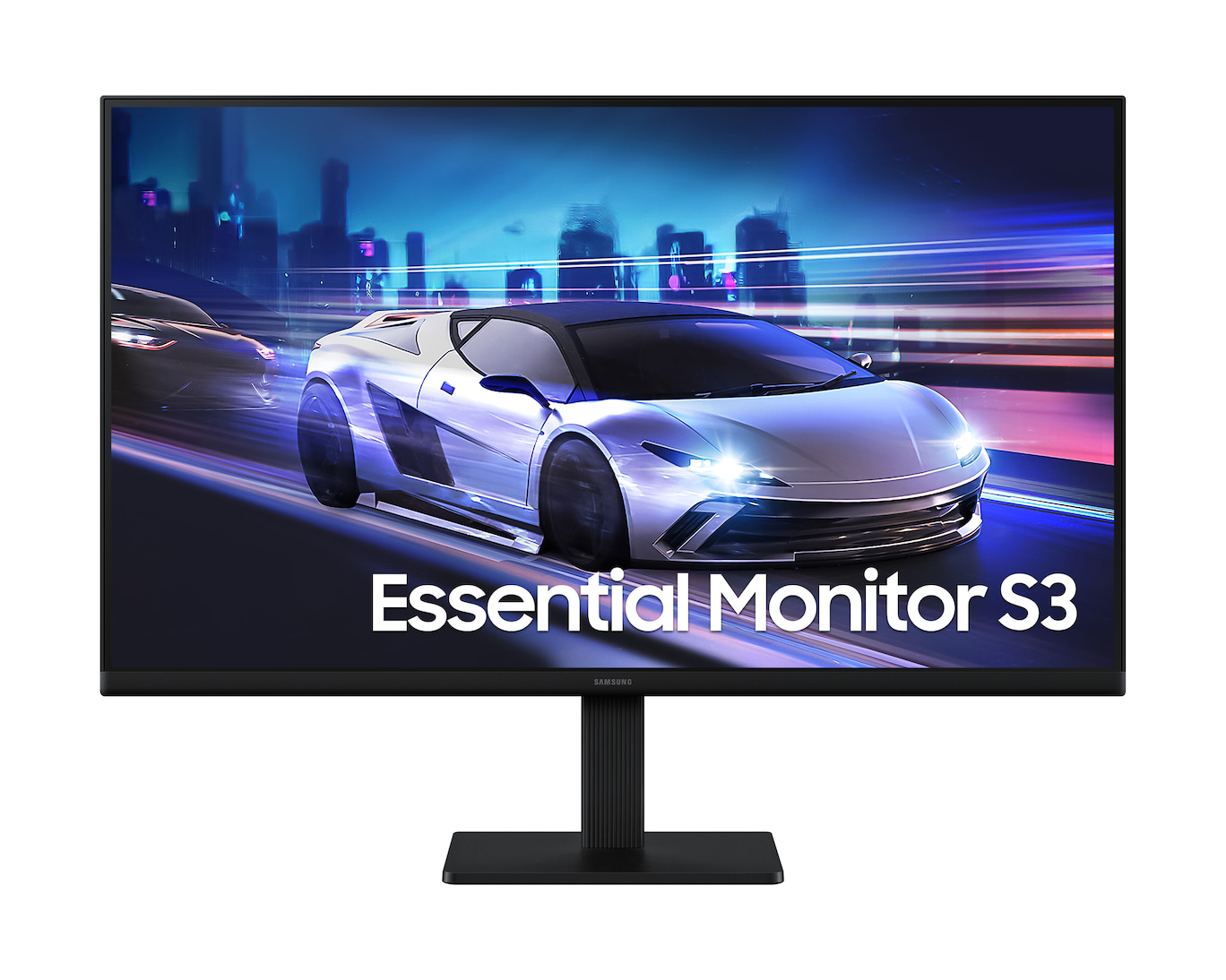 Samsung MONITOR SAMSUNG 27 S3 ESSENTIAL FHD 120HZ HDMI DP PRETO
