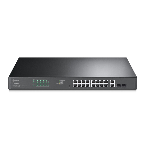 Switch Tp-link Omada 18 PTS Gigabit Gerenciavel 16P Poe+ 2P SFP TL-SG1218MP