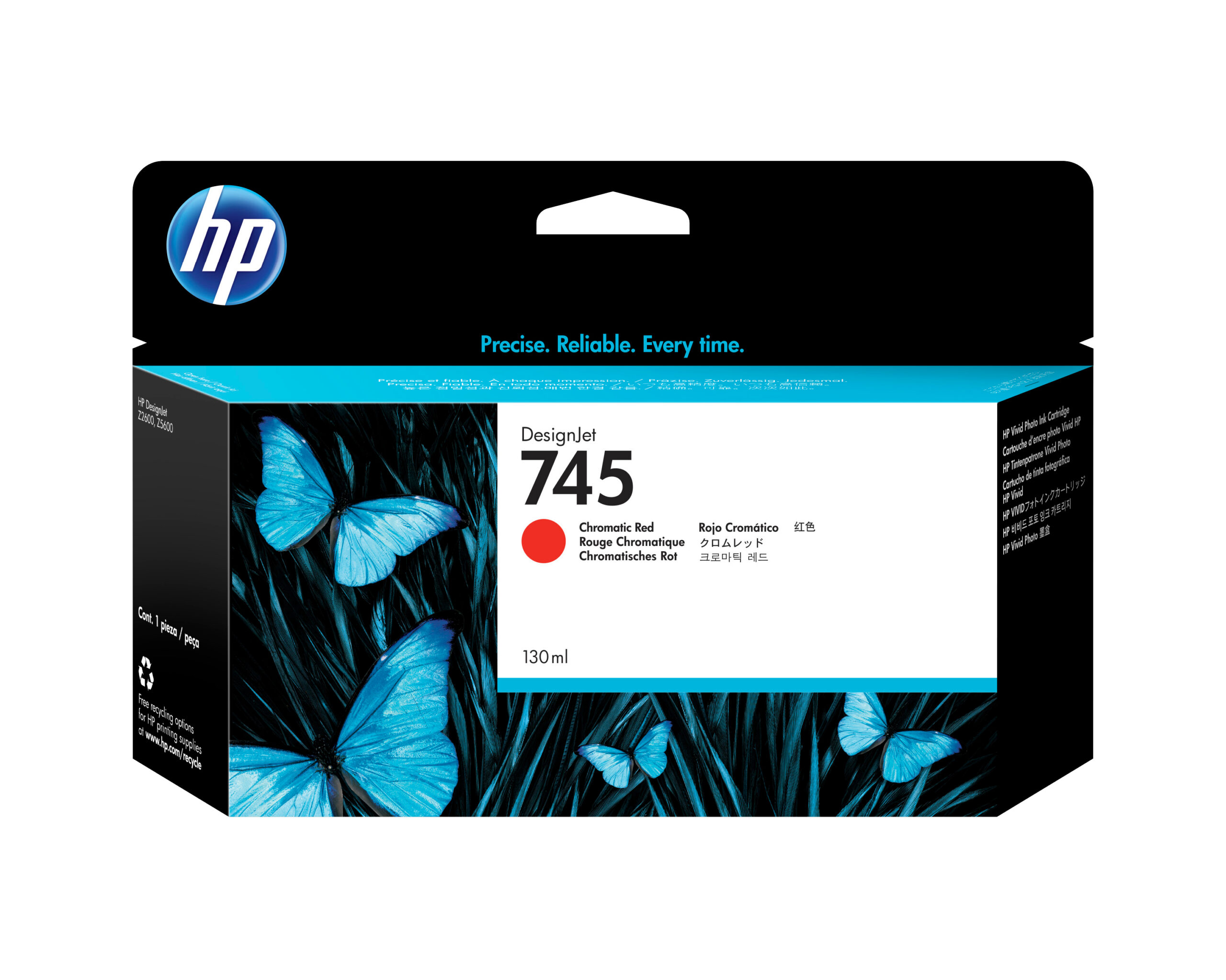 HP Inc. CARTUCHO DE TINTA HP 775 VERMELHO CROMATICO 130 ML