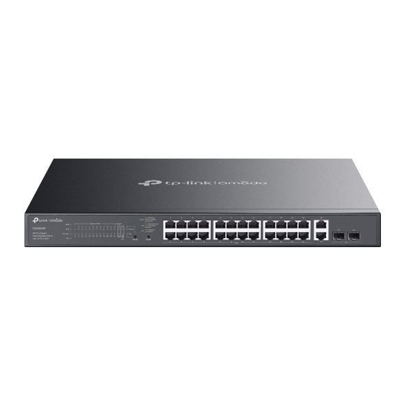 Switch Tp-link Omada 28 PTS Gigabit Gerenciavel 24P Poe+ 2P SFP ES228GMP