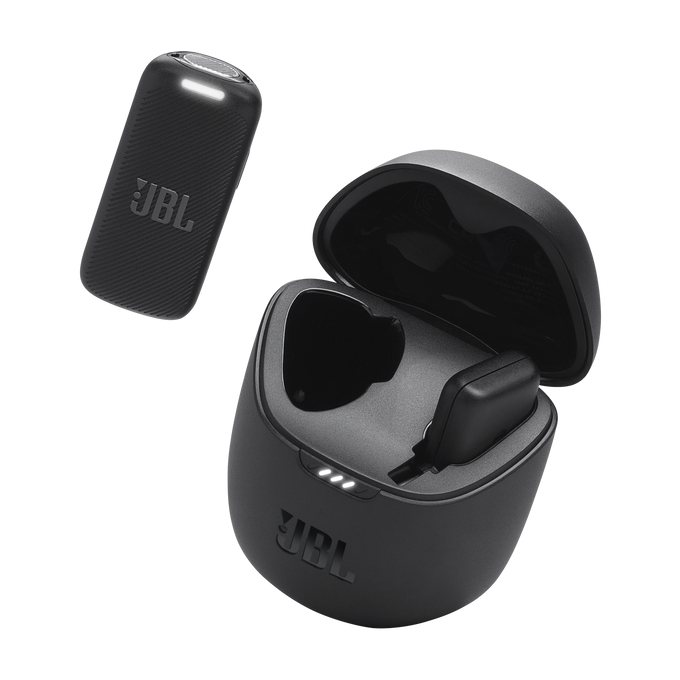 JBLSTRMWLUSBCBLK - MICROFONE DE LAPELA JBL QUANTUM STREAM WIRELESS