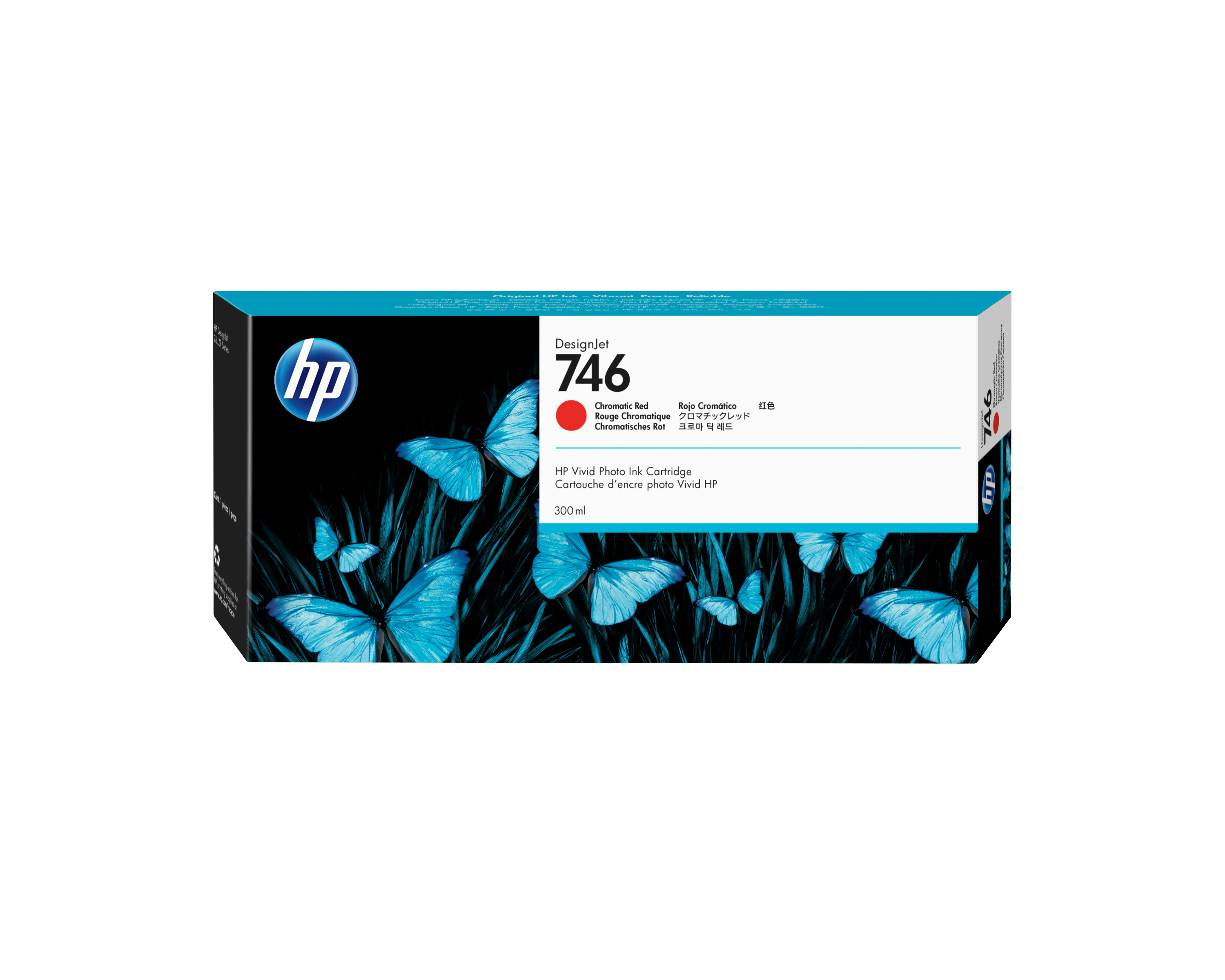 HP Inc. CARTUCHO TINTA PLOTTER HP 746 VERMELHO CROMATICO 300ML