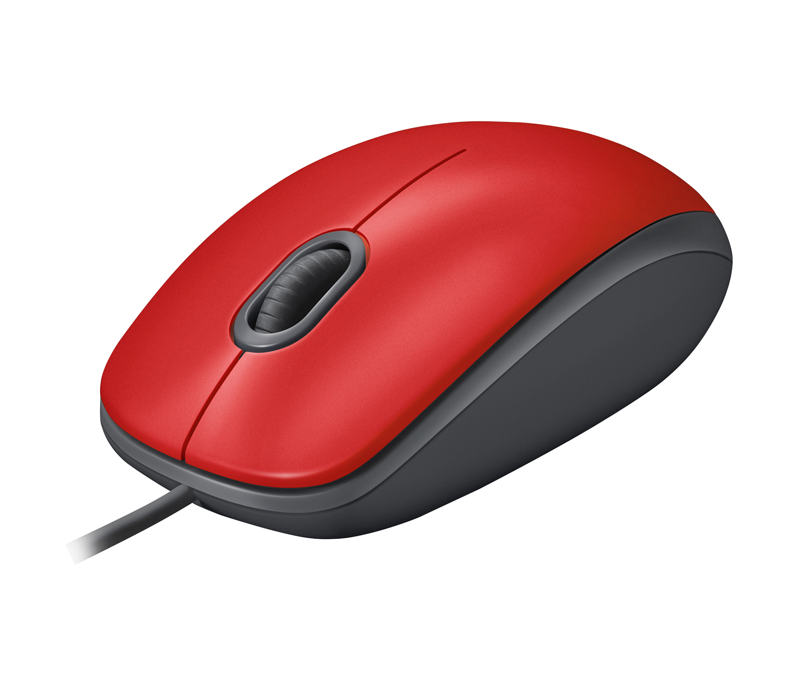 Logitech MOUSE COM FIO LOGITECH M110 SILENT VERMELHO B