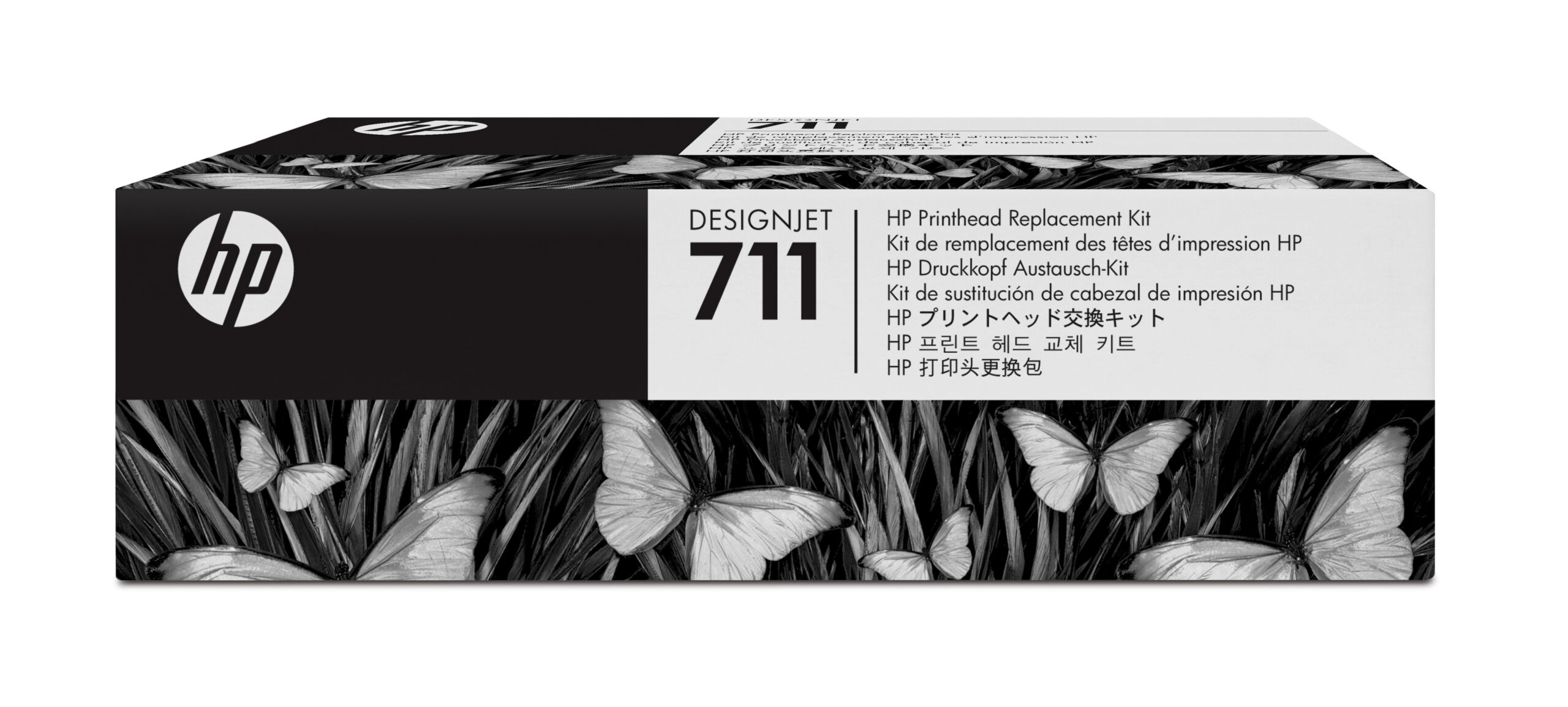 HP Inc. CABECA IMPRESSAO PLOTTER HP 711 PRETO/CIANO/MAGENTA/AMARELO KIT