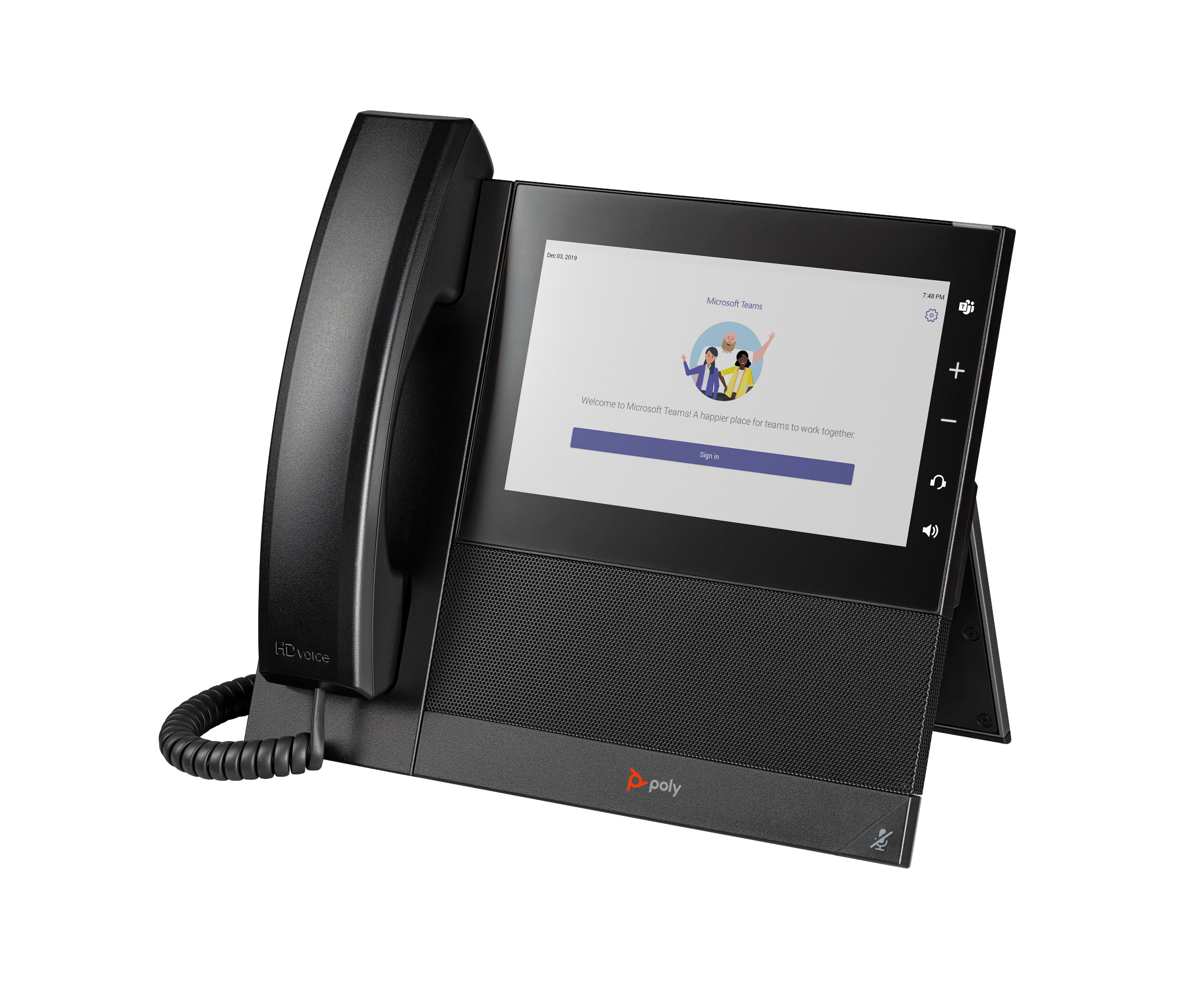 Poly TELEFONE IP POLY CCX 600 CERT. TEAMS SIP POE