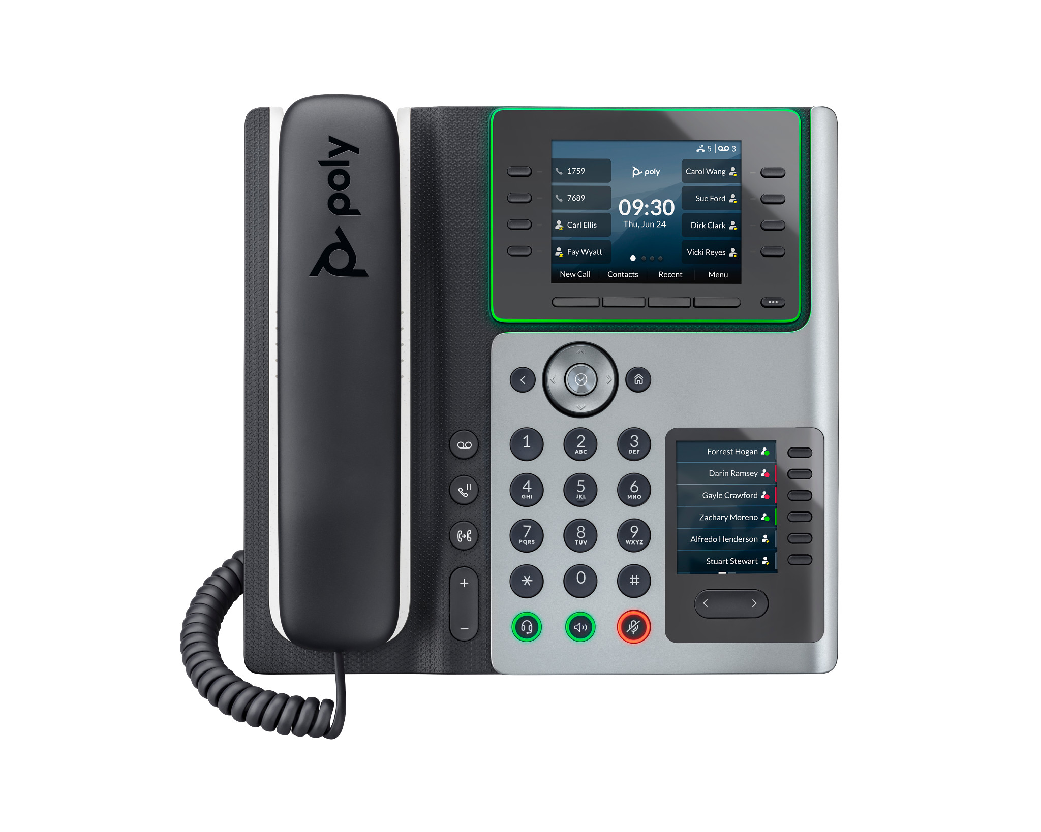 Poly TELEFONE IP POLY EDGE E400 SIP POE