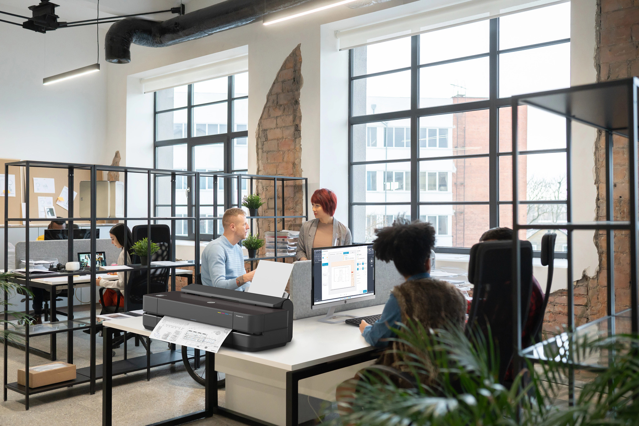 HP Inc. IMPRESSORA PLOTTER HP T1600DR DESIGNJET 36 POLEGADAS