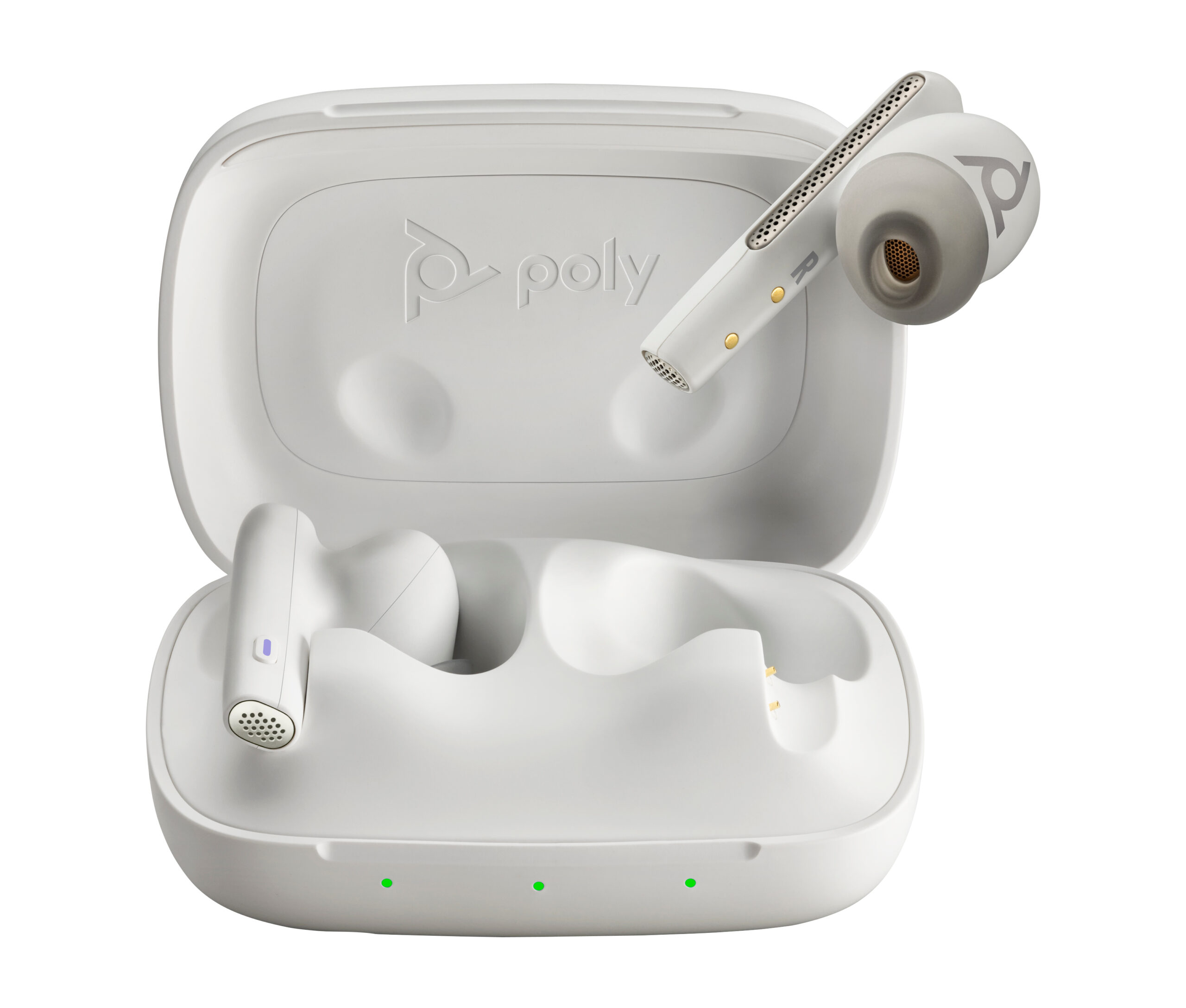 Poly EARBUDS VOYAGER FREE 60 WHT UC BLUETOOTH USB-C CASE BASIC