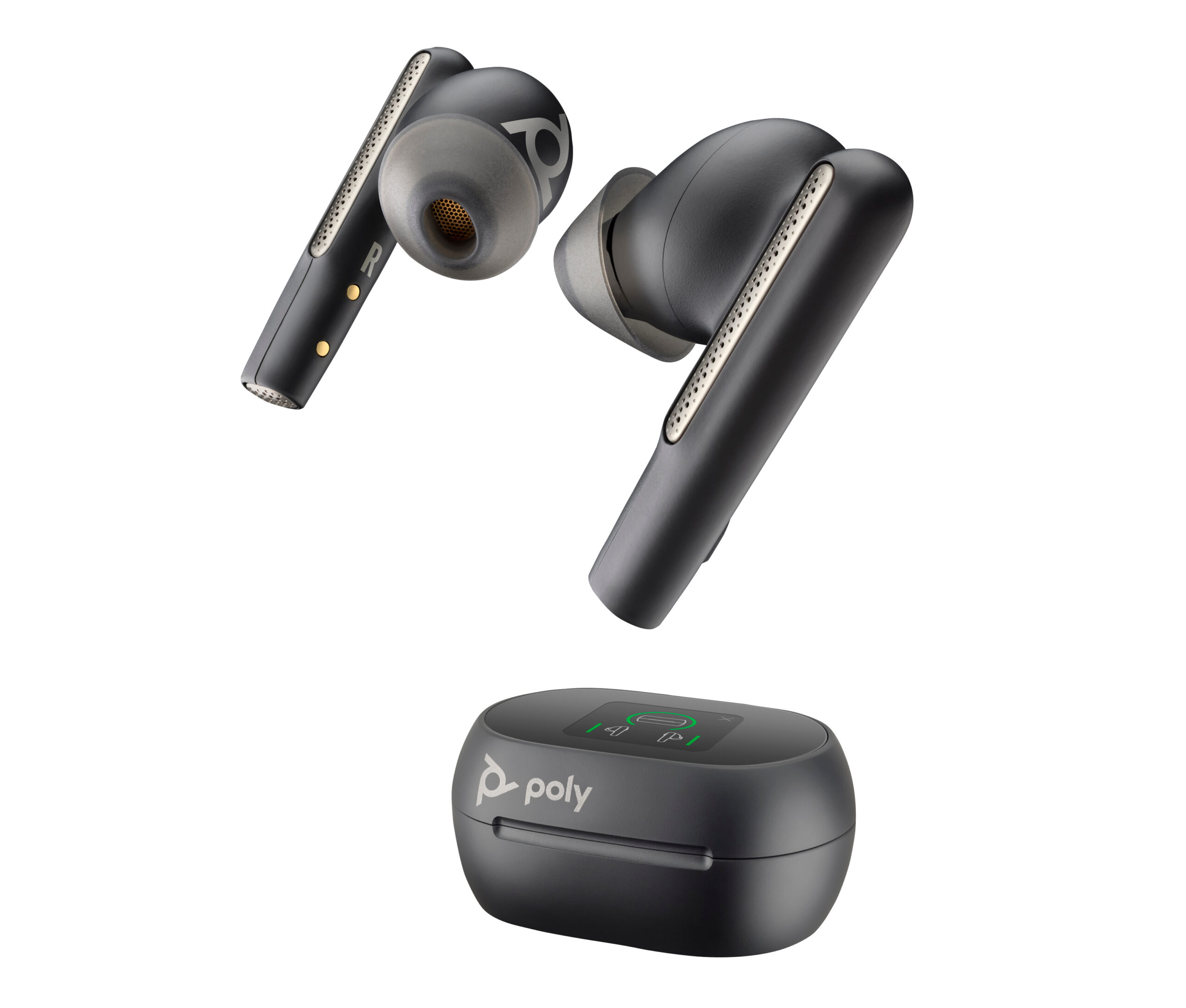 Poly EARBUDS VOYAGER FREE 60PLUS BLK UC BLUETOOTH USB-A CASE TOUCH